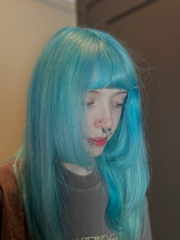 Cut and Light Blue Color by Josephine