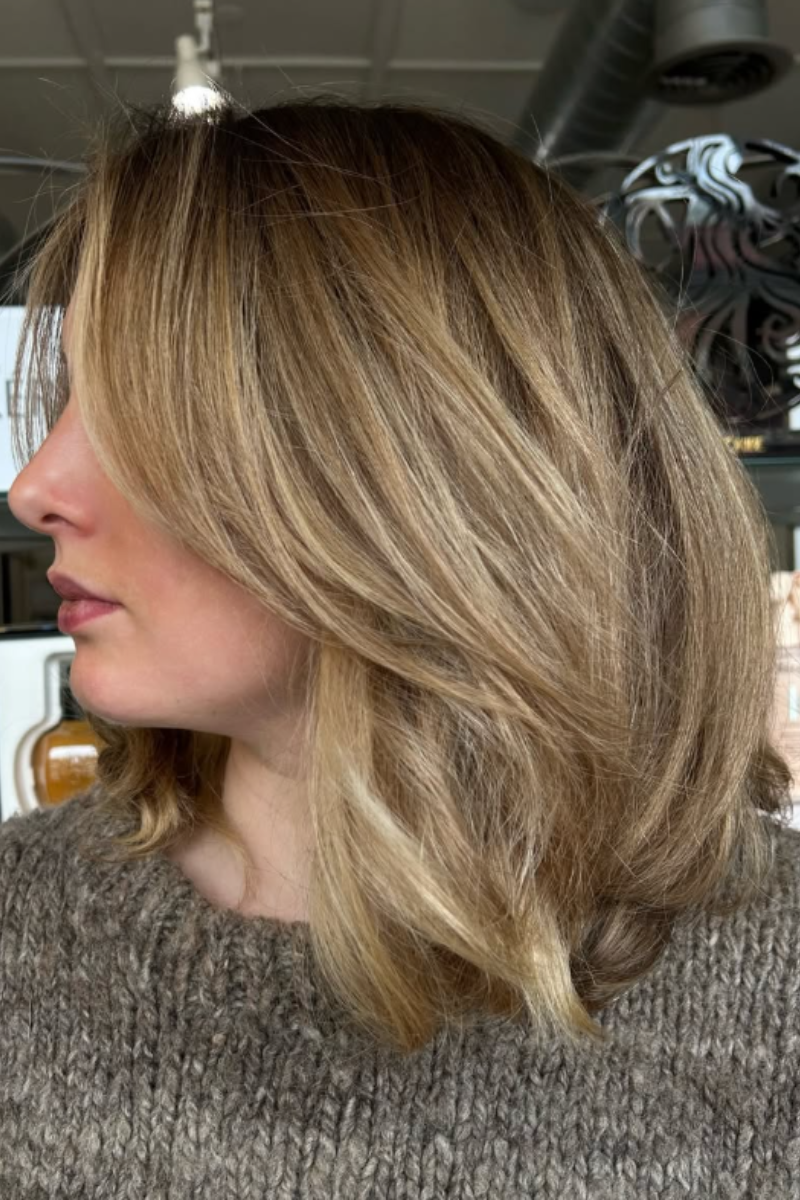 Lob with Layers by Emily